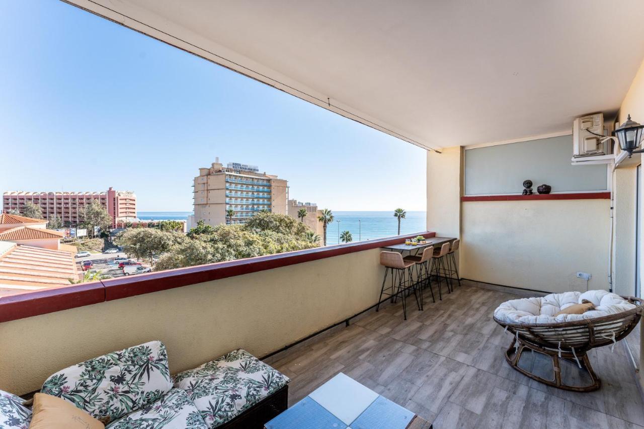 Benalmadena Beachfront Retreat Big Balcony And City Sea Views Apartment ภายนอก รูปภาพ